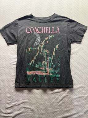 Mighty Fine Coachella Valley Desert Moonlight Graphic T-Shirt